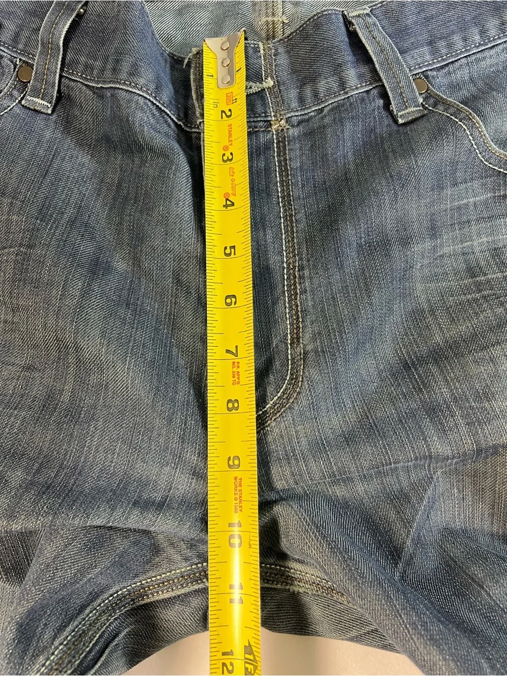 Levi’s 514 Slim Straight Jeans Men’s 36x32 Blue Denim Flap Pocket Casual Classic
